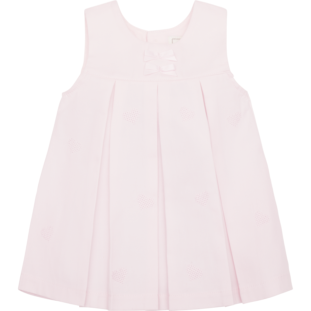 KENDALL Baby Pink 2 Piece Pinny Set KENDALL Baby Pink 2 Piece Pinny Set