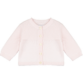 Emile et Rose baby pink cardigan with pearalised buttons.