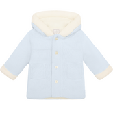 KAI Baby Blue Knitted Hooded Jacket