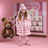 ADEE Montana Padded Long Metallic Jacket