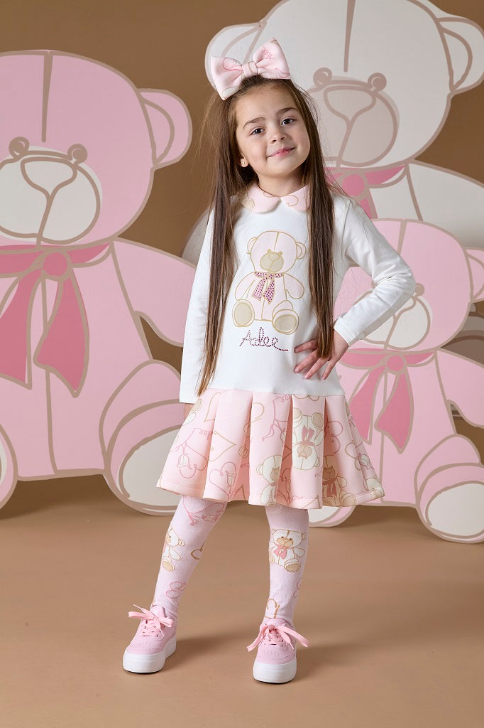 ADEE Scarlett Teddy Box Pleat Dress ADEE Scarlett Teddy Box Pleat Dress