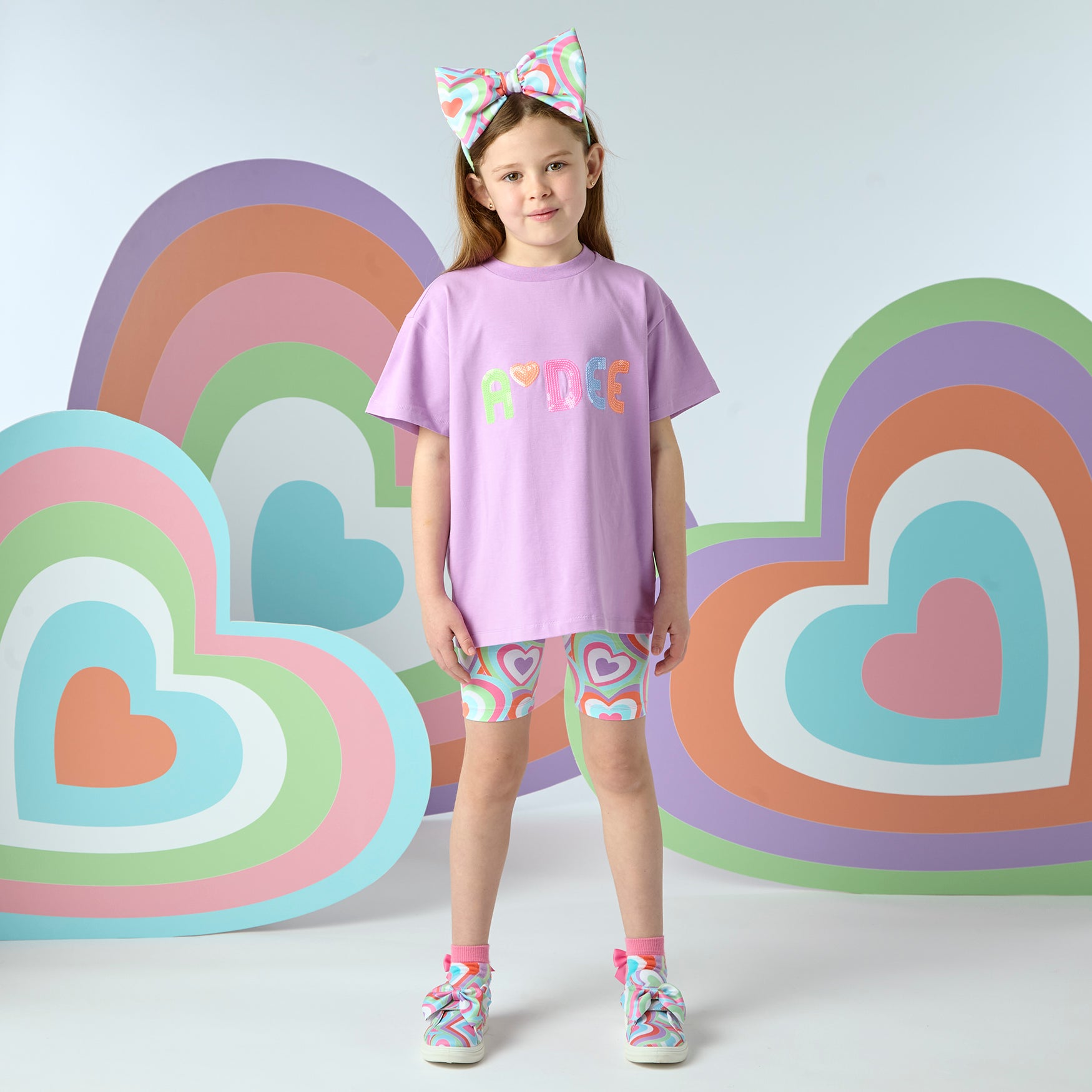 ADEE Ellie Cycling Short Set Violet ADEE Ellie Cycling Short Set Violet
