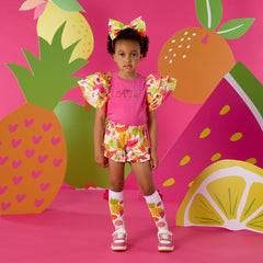 ADEE Tutti Frutti Poly Short Set