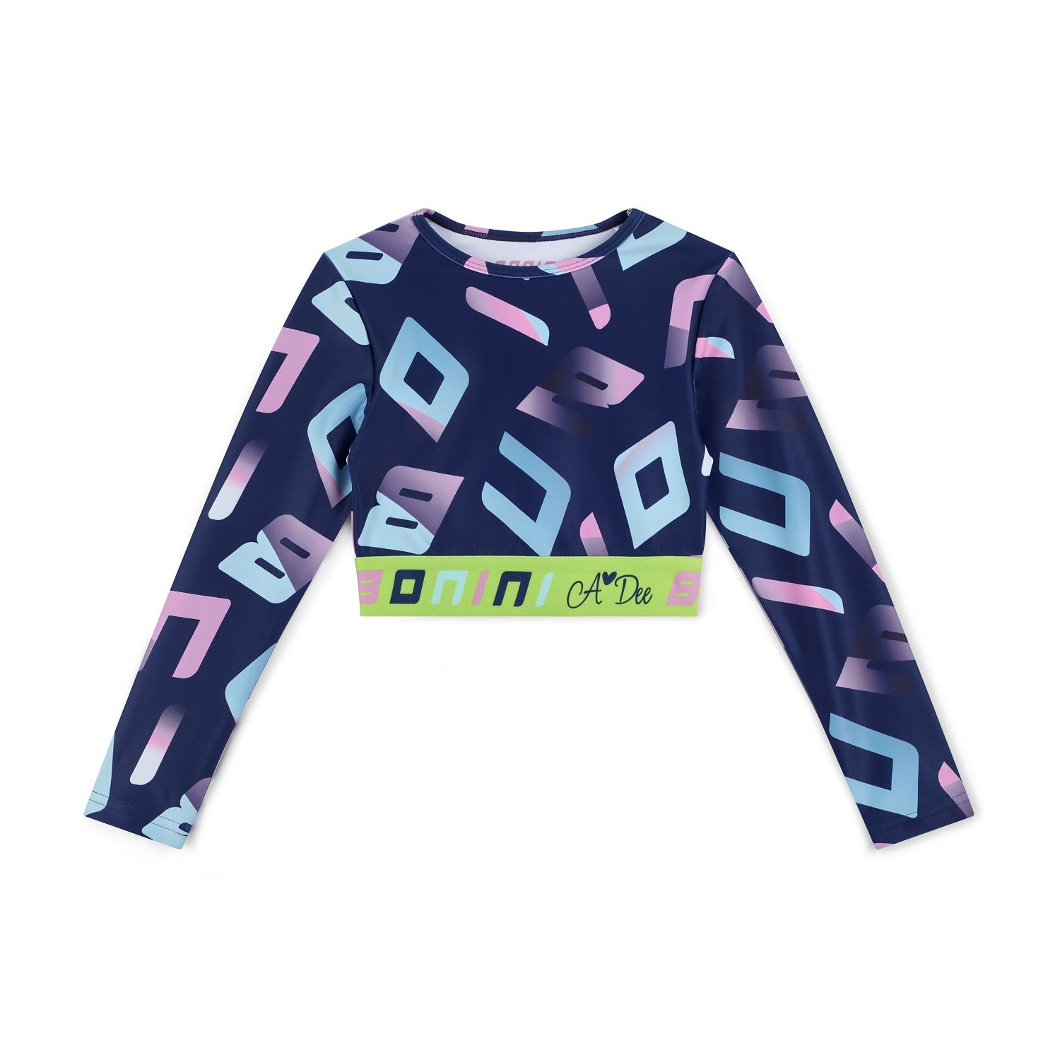 BONINI Power Long Sleeved Sports Top Navy BONINI Power Long Sleeved Sports Top Navy