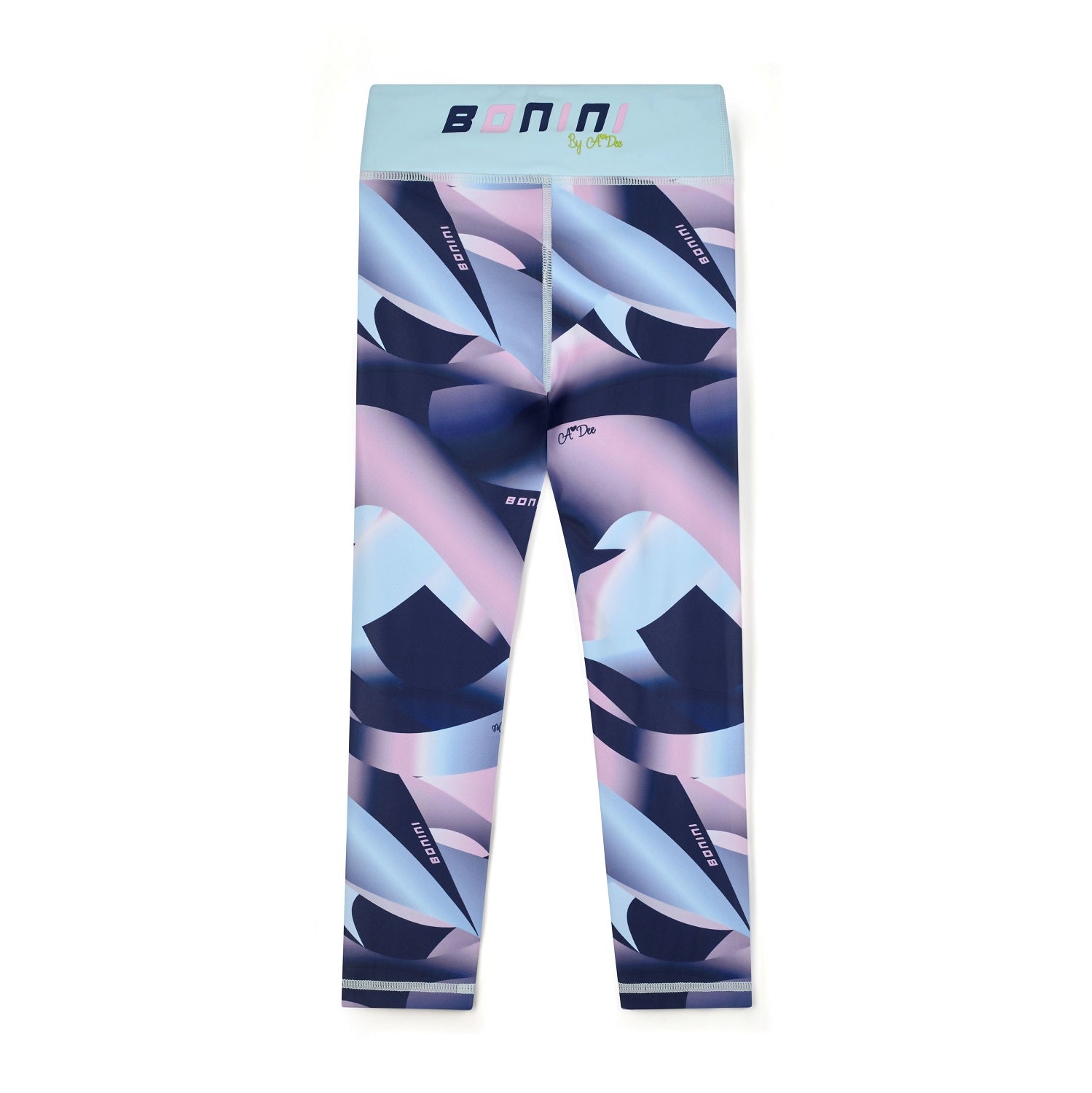 BONINI Sprint Printed Sport Leggings Sky Blue BONINI Sprint Printed Sport Leggings Sky Blue