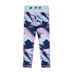 BONINI Sprint Printed Sport Leggings Sky Blue