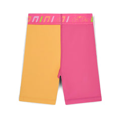 BONINI by ADee The Spin cycling shorts are made from our signature fabric, a blend of polyester and elastane for ultimate stretch and comfort, it features a colour block design and a branded tape waistband. Hot Pink