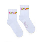 BONINI by ADee Twirl sports socks, featuring a contrast white logo around the cuff they are the perfect addition to any Bonini outfit.