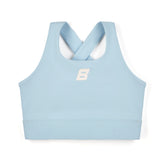 BONINI Aspire Crop Sport Top Sky Blue