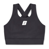 BONINI Aspire Crop Sport Top Black