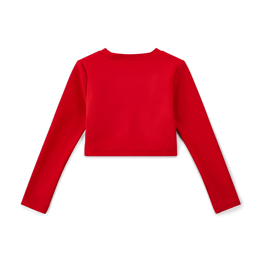 BONINI Aspire Long Sleeve Sport Top Red BONINI Aspire Long Sleeve Sport Top Red