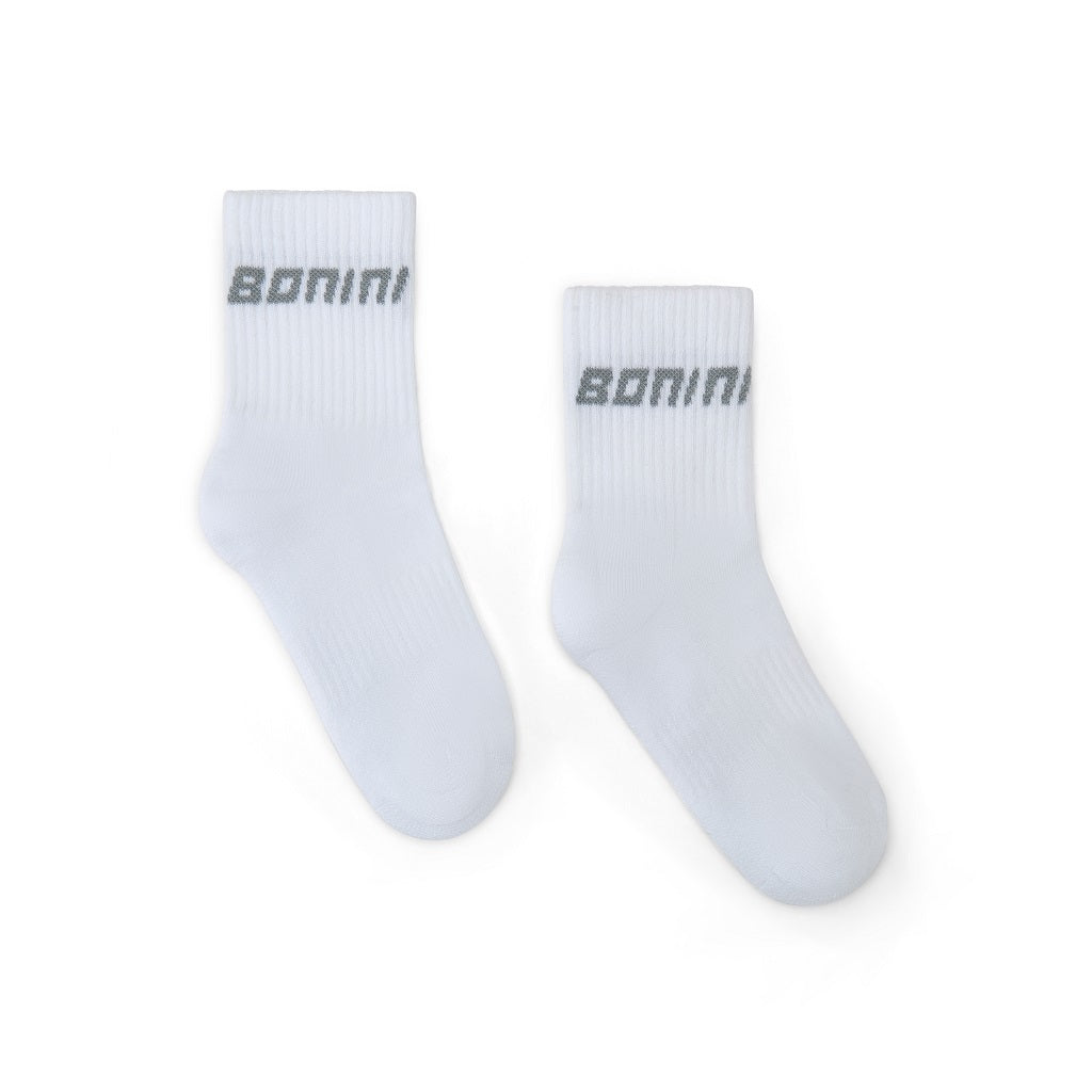 BONINI by ADee The perfect finishing touch to the look, the Aspire Socks combine comfort with sporty style. Designed in a soft, breathable fabric and finished with signature Bonini branding, they’re ideal for everyday wear. Grey Mist