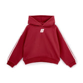 by ADee The Revive Hoodie features a relaxed fit with a cropped silhouette. Finished with signature Bonini branding, it’s perfect for layering or pairing with matching pieces for an effortless everyday look. Burgundy