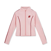 BONINI by ADee The Revive Zipper is designed with a fitted silhouette and clean panel detailing. Finished with signature Bonini branding, it’s ideal for both active days and off-duty styling. Light Pink