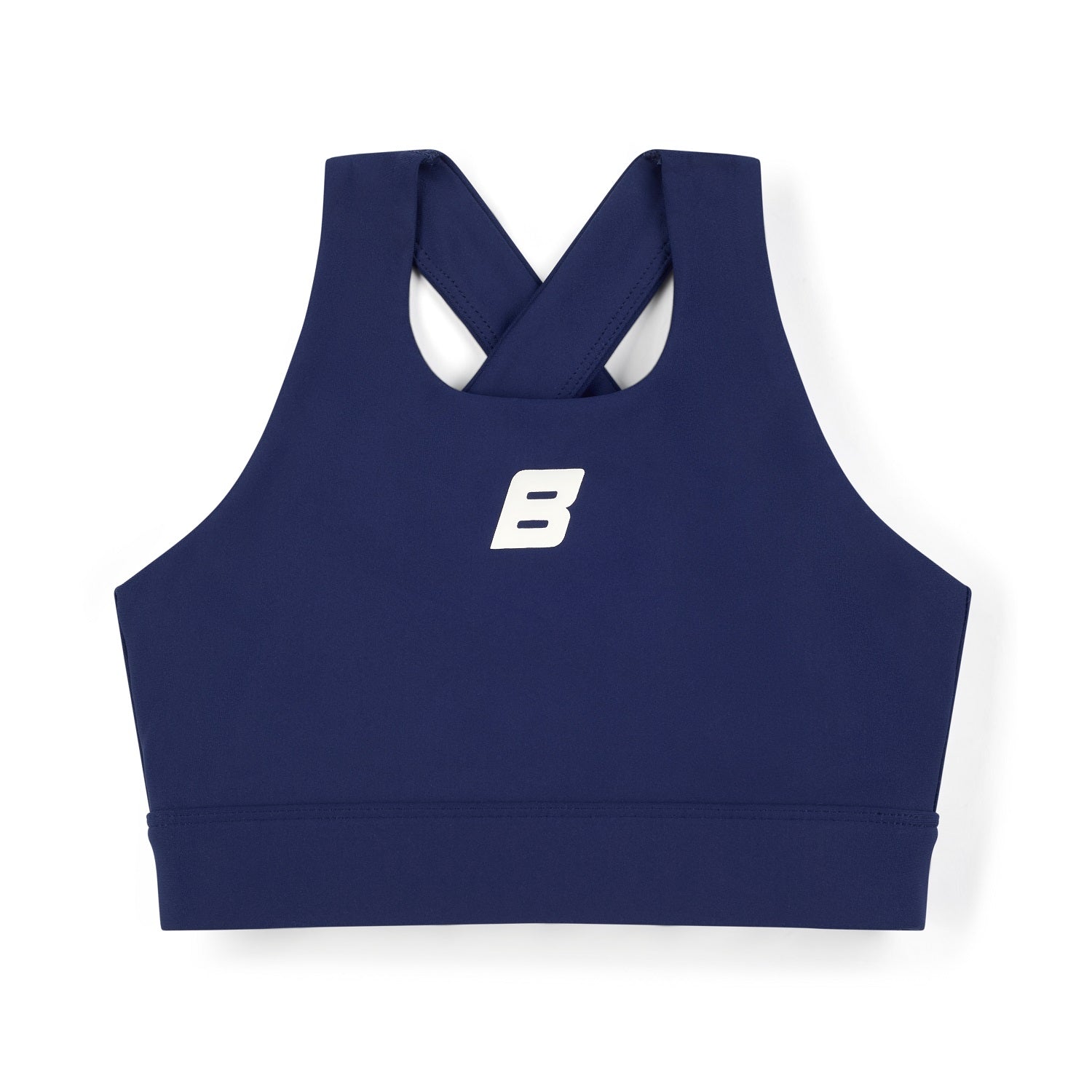 BONINI Aspire Crop Sport Top Navy