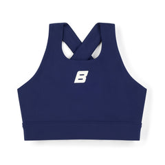 BONINI Aspire Crop Sport Top Navy