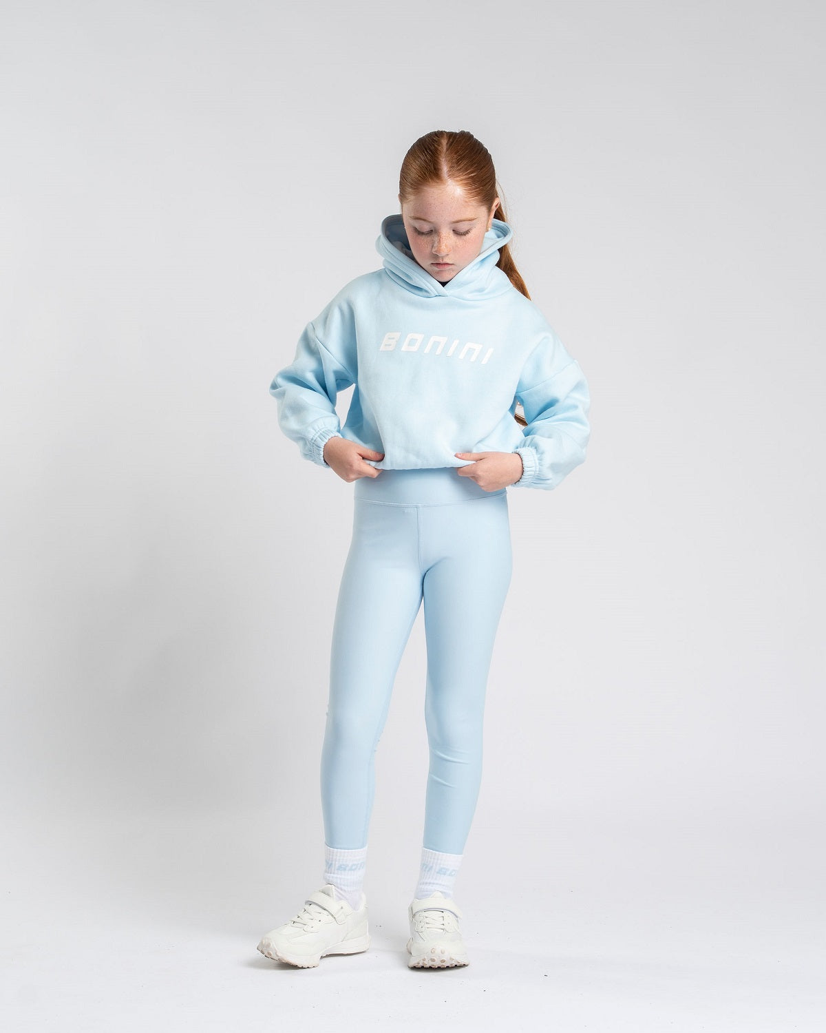 BONINI Aspire Logo Hoodie Sky Blue BONINI Aspire Logo Hoodie Sky Blue