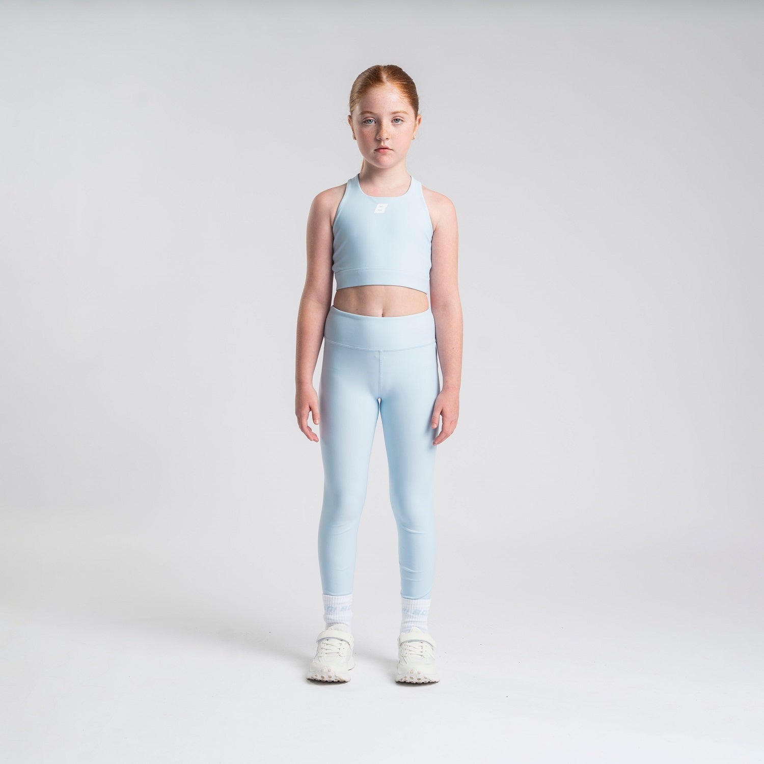 BONINI Aspire Crop Sport Top Sky Blue BONINI Aspire Crop Sport Top Sky Blue