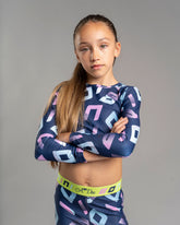 BONINI Power Long Sleeved Sports Top Navy