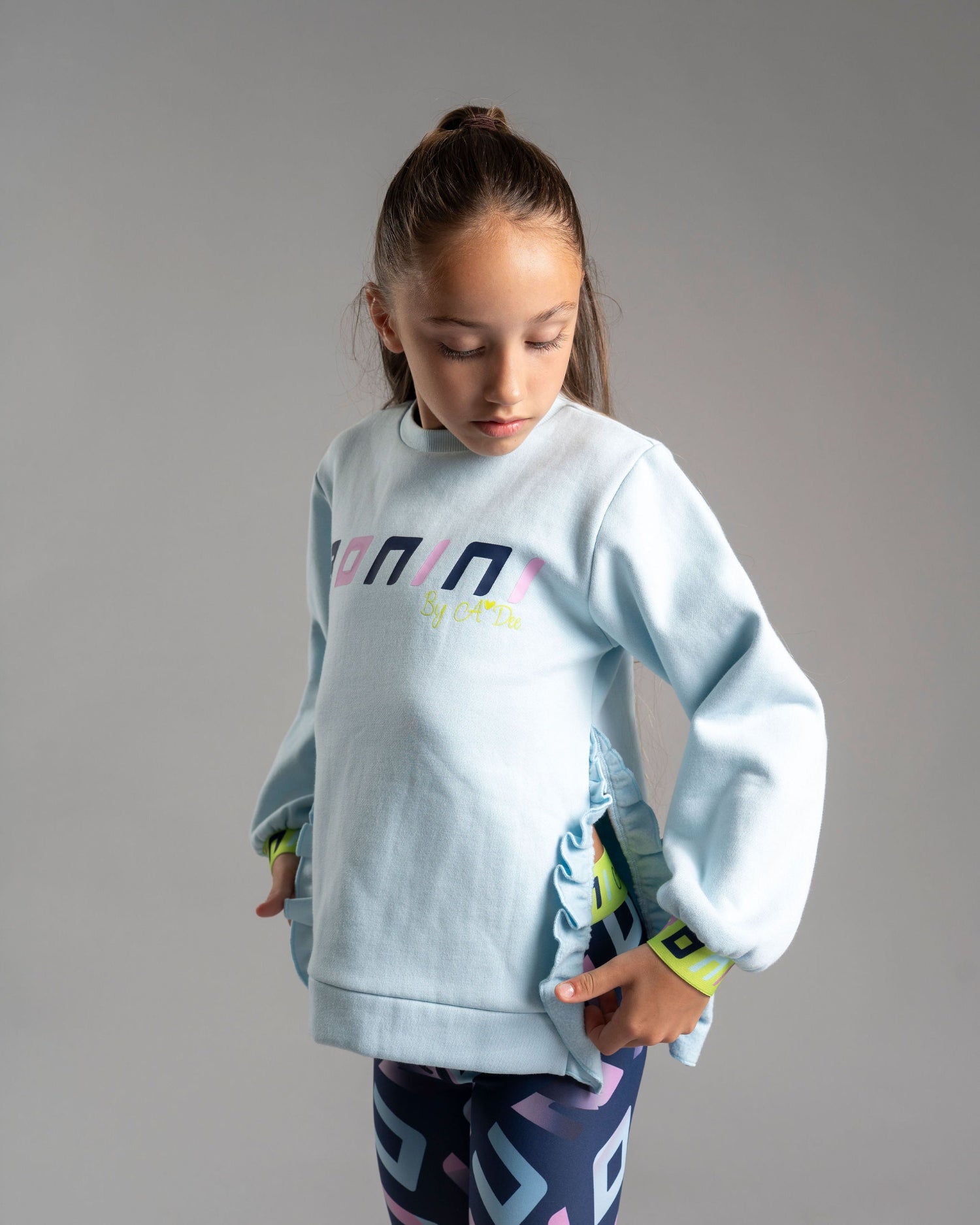 BONINI Strive Split Side Jumper Sky Blue BONINI Strive Split Side Jumper Sky Blue