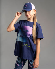BONINI Dynamic T-Shirt Navy