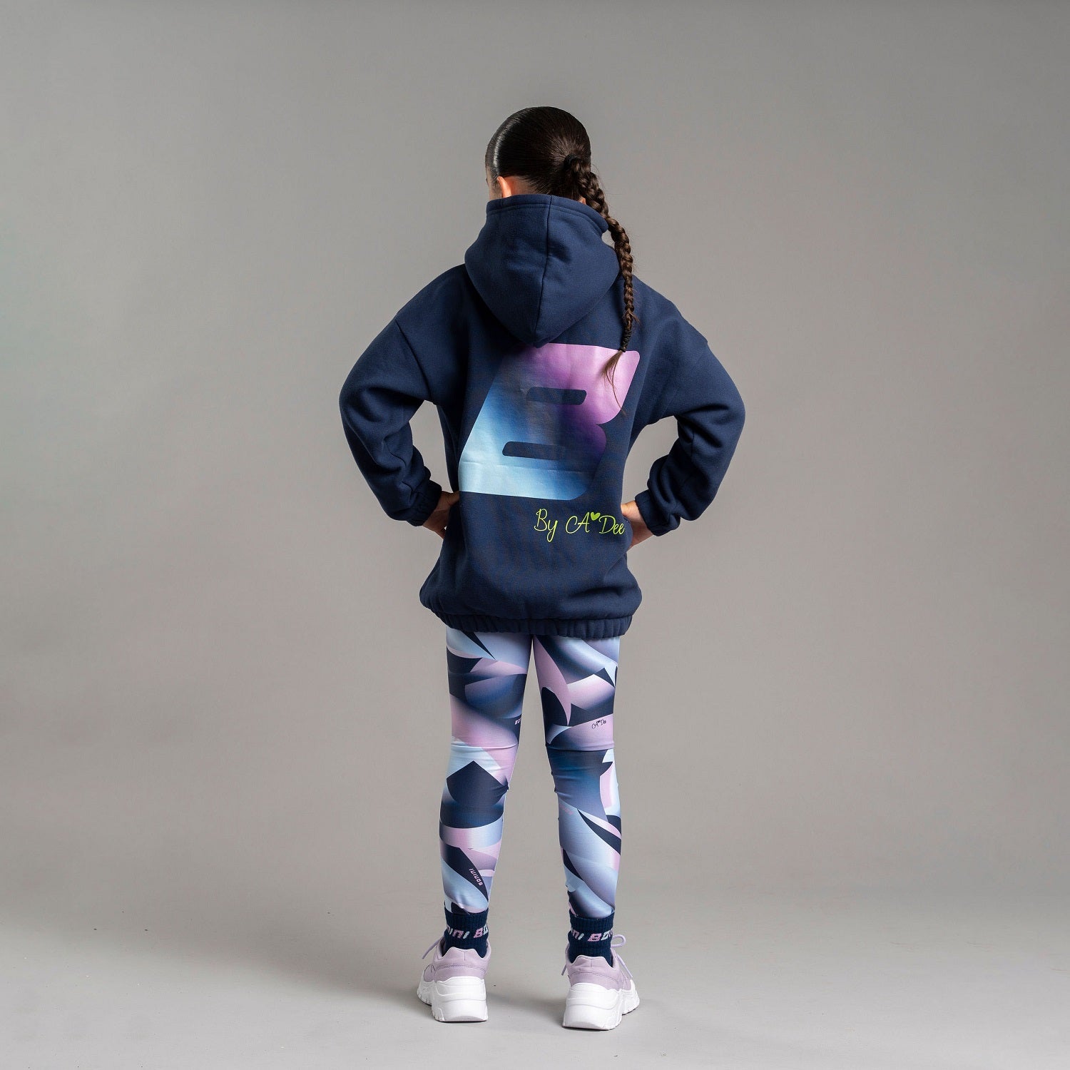 BONINI Sparkle Oversized Hoodie Navy BONINI Sparkle Oversized Hoodie Navy