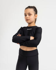 BONINI Aspire Long Sleeve Sport Top Black