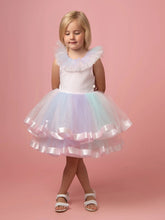 Caramelo Tulle Diamante Dress with Headband