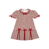 Deolinda Chic Red Dress for girls.