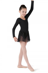 BLOCH Petal Long Sleeved Skirted Leotard