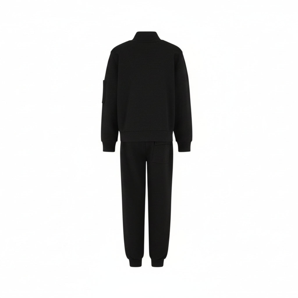 C.P. COMPANY Boys Digital Black Tracksuit