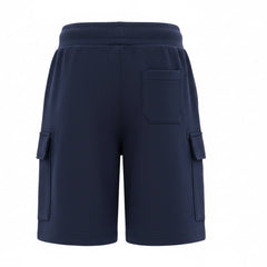 CP COMPANY Kids Navy Cargo Lens Sweatshorts