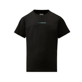 CP Company Kids Cotton short sleeved t-shirt. Chest and back with printed logo, ribbed crewneck. Maxi Fit. Navy
