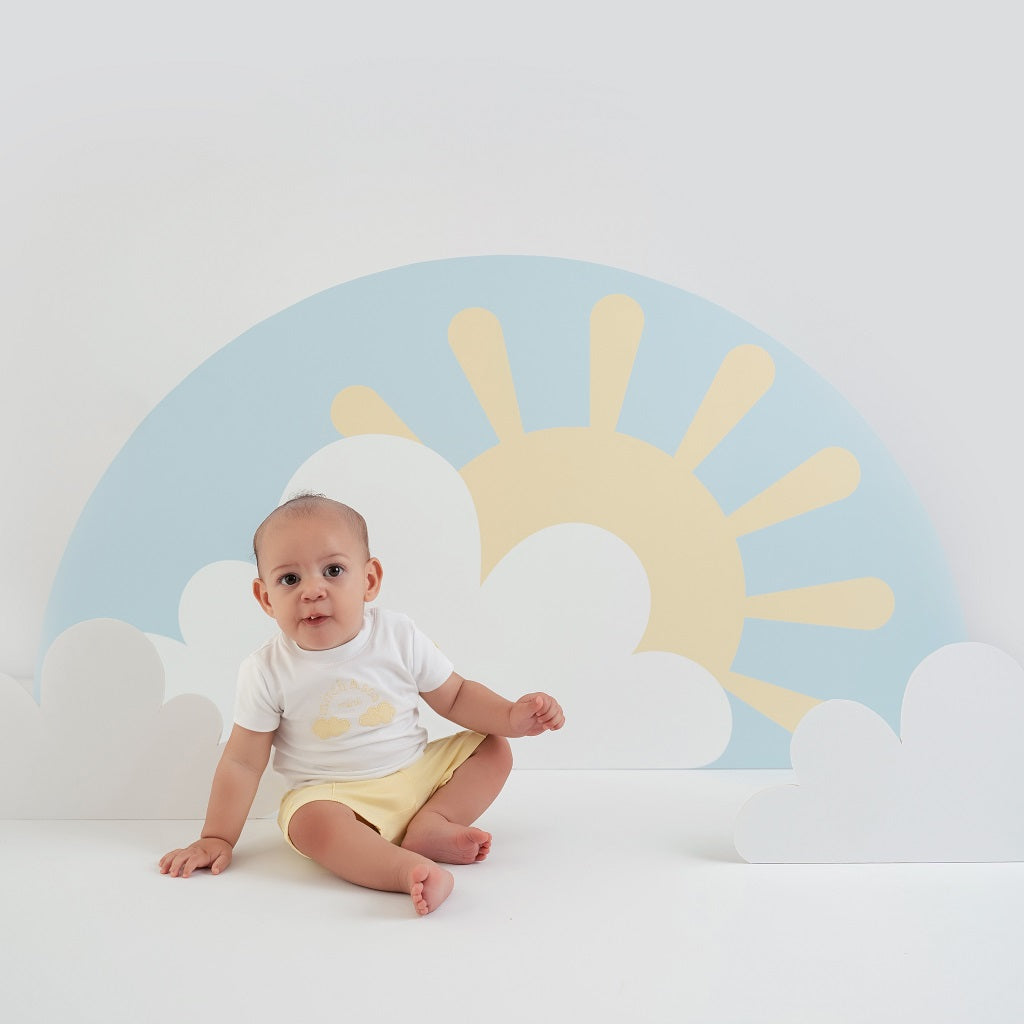 MITCH & SON Mini Ezra Rainbow Soft Set Lemon MITCH & SON Mini Ezra Rainbow Soft Set Lemon