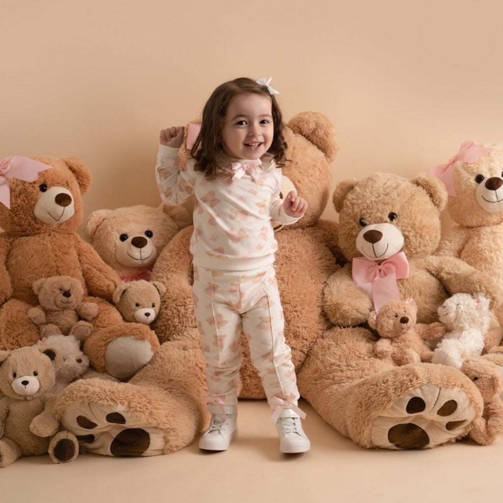 Giselle Bear Print Tracksuit Giselle Bear Print Tracksuit