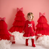 LITTLE A KATRINA Bow Frill Dress