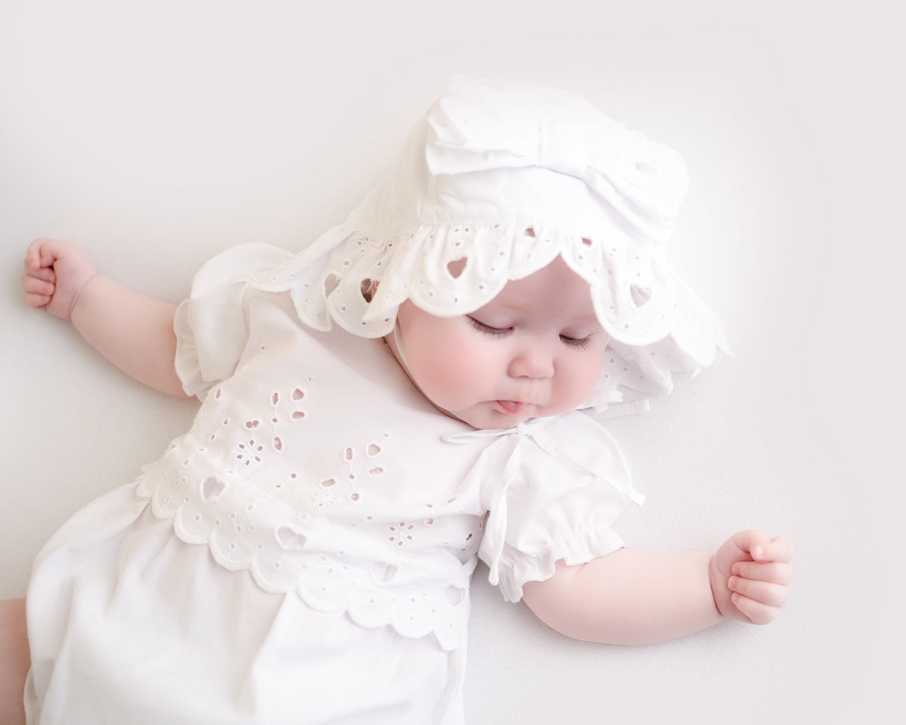 Little A Jen Broderie Anglaise Sunhat Little A Jen Broderie Anglaise Sunhat