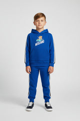 Moschino Kids Teddy Hooded Tracksuit Surf Blue