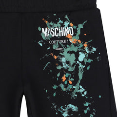 Kids Moschino Black Shorts