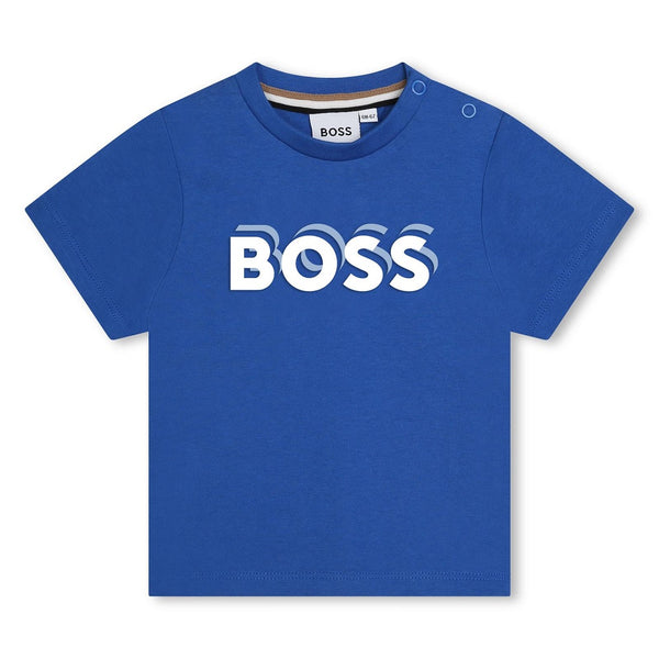 BOSS Baby Boys Short Sleeve T-Shirt Electric Blue