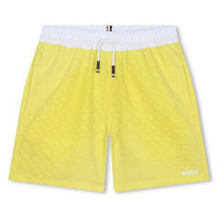 BOSS KIDS Magic Swim Shorts Yellow