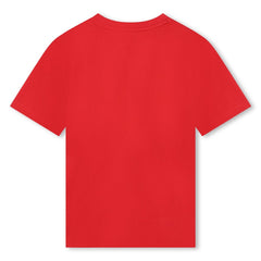 BOSS KIDS Red Short Sleeved T-Shirt