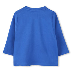BOSS Baby Boys Long Sleeved Cobalt T-Shirt