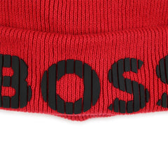 BOSS KIDS Red Logo Hat
