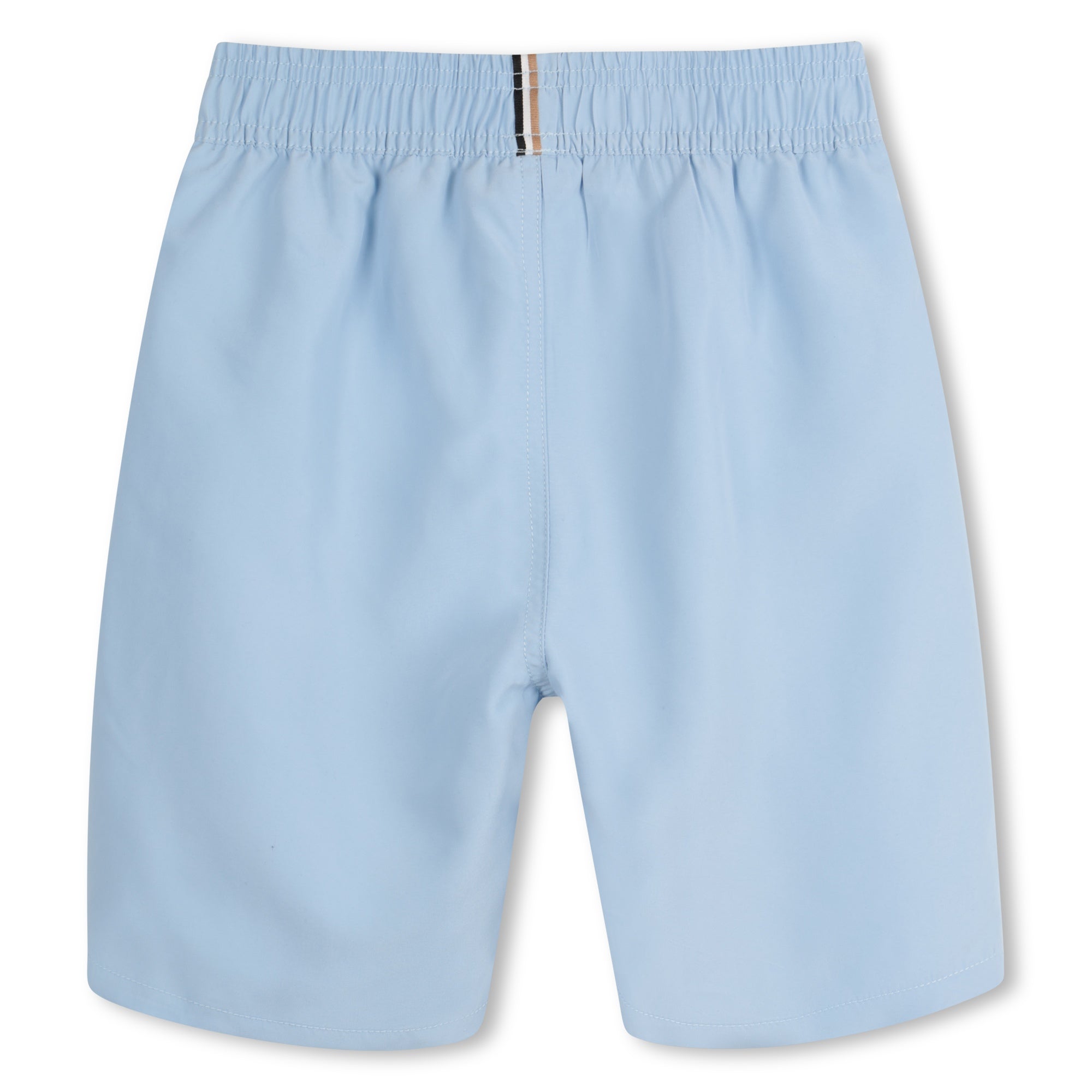 BOSS Kids Logo Print Swim Shorts Blue BOSS Kids Logo Print Swim Shorts Blue