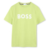 BOSS KIDS Short Sleeve T-Shirt Lime