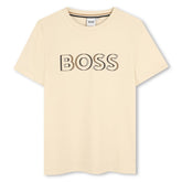BOSS KIDS Logo Print Short Sleeve T-Shirt