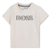 BOSS Baby Boys Short Sleeve Logo Print T-Shirt