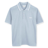 BOSS KIDS Polo Shirt Pale Blue