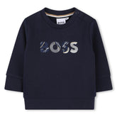 BOSS Baby Boys Navy Sweatshirt